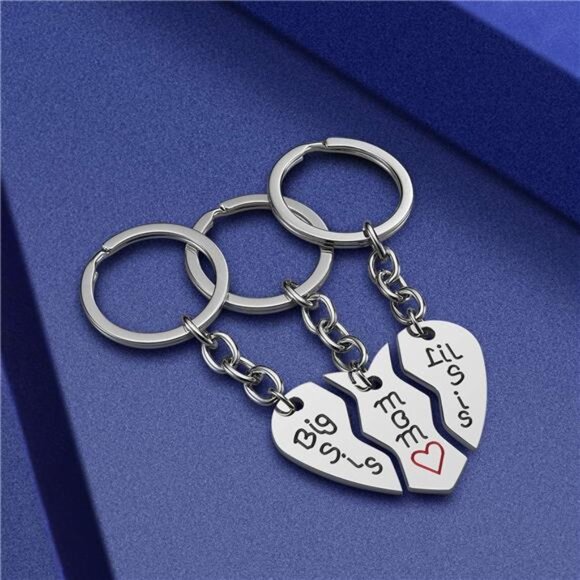 Mother’s Day Birthday Gifts for Mom from Daughter - 2PCS/3PCS Mum Big Keychain - Picture 2 of 5